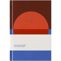 Notitieboek A5 One line a day blauw rood A-Journal - thumbnail