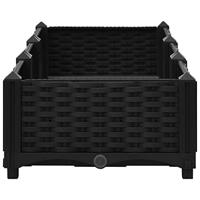 Plantenbak verhoogd 120x40x23 cm polypropyleen - thumbnail