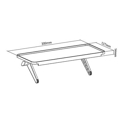 My Wall Aflegvak Zwart