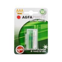 AgfaPhoto HR03 Oplaadbare AAA batterij (potlood) NiMH 950 mAh 1.2 V 2 stuk(s) - thumbnail