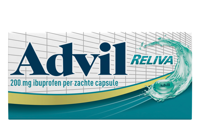 Advil Reliva Liquid Capsules 200 mg - voor pijn en koorts - thumbnail
