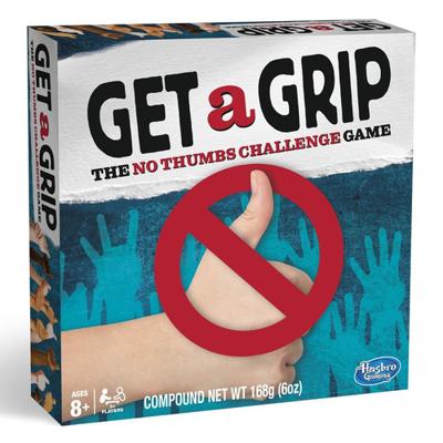 Hasbro spel get a grip het opdrachtenspel