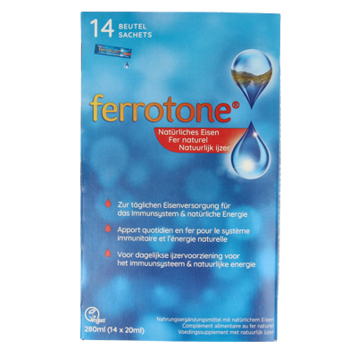 Ferrotone Zakje 14x20ml