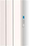 Thermrad Alusoft elektrische aluminium radiator / wit 1800x360 / 1500 Watt
