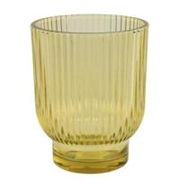 Countryfield theelichthouder tirza amber 12,5 cm | 12 stuks - thumbnail