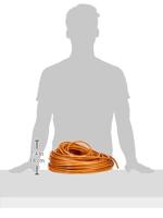 AS Schwabe 59350 Installatiekabel H07BQ-F 3 x 1.5 mm² Oranje 50 m - thumbnail