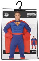 Superman Jumpsuit Volwassenen - thumbnail