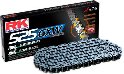 RK Chains 525 gxw 104 n gray/gray open