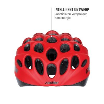 Buzaglo Catlike kinderhelm kitten maat xs 49-52cm rood