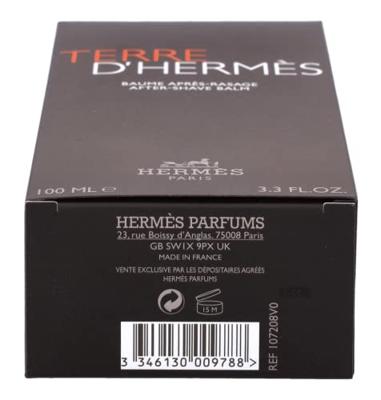 Hermès Terre d'Hermès After-Shave Balm 100ml