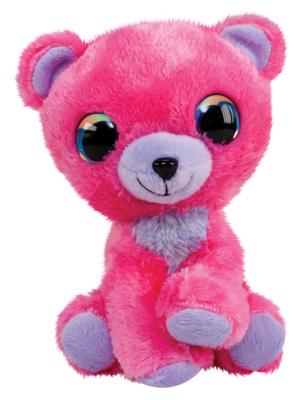 Lumo Stars knuffel - beer raspberry, 15cm