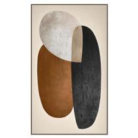 Schilderij Abstract warm - multikleur - 118x70 cm - Leen Bakker - thumbnail