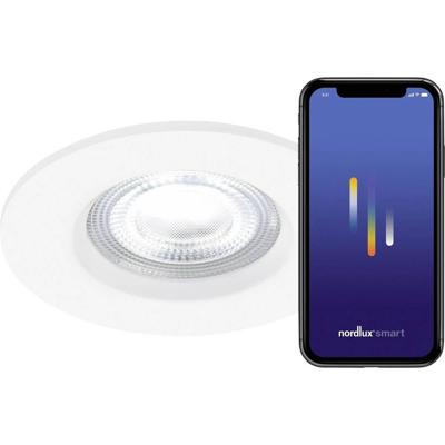 Nordlux 2210500001 Don Smart 3-Kit Inbouwring Energielabel: G (A - G) LED Wit Nordlux 2210500001 Don Smart 3-Kit Inbouwring Energielabel: G (A - G) LED Wit