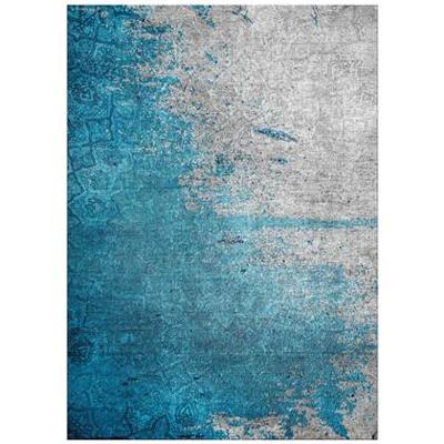 Jackie And The Fish - Vloerkleed Concours Sabalan Teal (outlet) - 200x295 cm