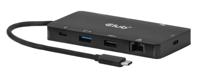 Club3D CSV-2552 9-1 USB-C® Dual HDMI™ 100W Hub - thumbnail