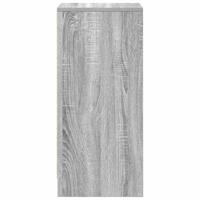 Dressoir 29,5x34x76 cm bewerkt hout grijs sonoma eikenkleurig - thumbnail