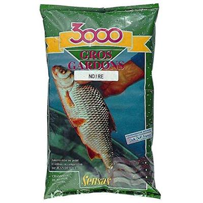 Sensas 3000 Gros Gardon 1Kg Black