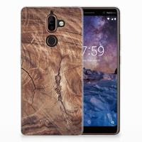 Nokia 7 Plus | Bumper Hoesje | Tree Trunk - thumbnail