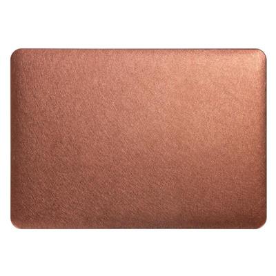 MacBook Pro 13.3 inch Zijde structuur beschermende Cover met een superieure krasvastheid (koffie kleur)