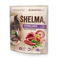 SHELMA Sterilised Beef - droog kattenvoer - 1,4kg - thumbnail