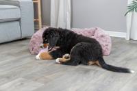 Trixie hondenmand loki gerecycled hoekig roze - thumbnail