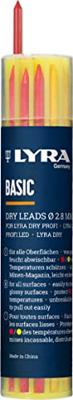Basic Dry Leads 3 x Rood, 3 x Geel, 6 x Lyra Grafiet