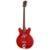 Guild Newark St. Collection Starfire I Bass LH Cherry Red linkshandige semi-akoestische basgitaar - thumbnail