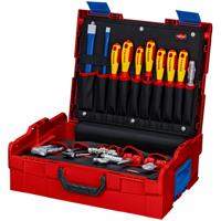 Knipex L-BOXX 00 21 19 LB S Sanitair Gereedschapskoffer (gevuld) 52-delig (l x b x h) 357 x 442 x 151 mm - thumbnail