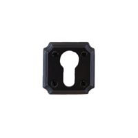 Hdd Pro Cylinderplaatje Square Retro 50 Mm Carbon Black - thumbnail