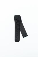 Horlogeband Tag Heuer SBG8A80 Rubber Zwart 22mm - thumbnail