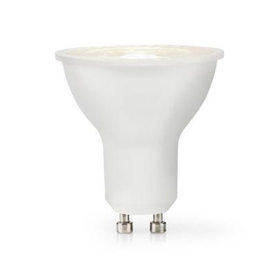 Nedis LBGU10P166 Led-lamp Gu10 Spot 4.5 W 345 Lm 2700 K Dimbaar Warm Wit 1 Stuks Nedis LBGU10P166 Led-lamp Gu10 Spot 4.5 W 345 Lm 2700 K Dimbaar Warm Wit 1 Stuks