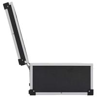 Cd-koffer voor 80 cd's aluminium ABS zwart - thumbnail