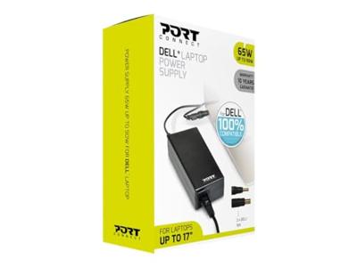 Port Designs 900093-DE netvoeding & inverter Binnen 90 W Zwart