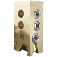 Weidmüller 2756940000 Potentiaalvereffeningsblok Schroeven Messing 10 stuk(s) - thumbnail