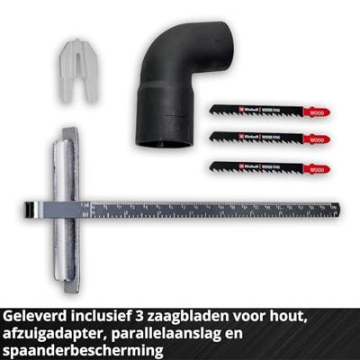 Einhell Professional TP-JST 18/135 Li BL 4321265 Accu-decoupeerzaag Zonder lader, Zonder accu Aantal meegeleverde accus: 0