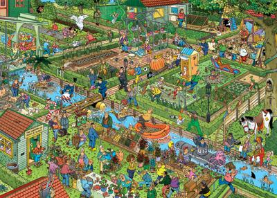 Jan van Haasteren Legpuzzel - Volkstuintjes, 1000st.