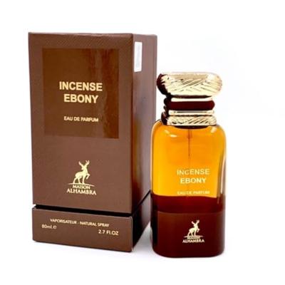 Uniseks Parfum Maison Alhambra Incense Ebony EDP 80 ml