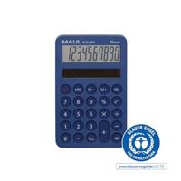 Maul ECO MD 1 Zakrekenmachine Lichtblauw Aantal displayposities: 10 werkt op zonne-energie (b x h x d) 76 x 120 x 13 mm - thumbnail