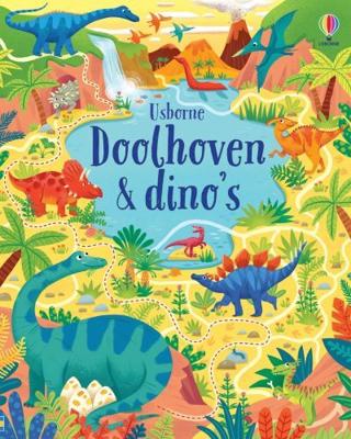 Usborne Doolhoven en dino's Usborne Doolhoven en dino's