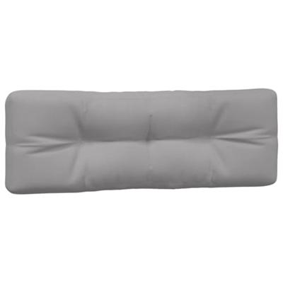 Palletkussens 3 st stof grijs