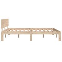Bedframe massief grenenhout 140x190 cm - thumbnail