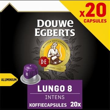 Douwe Egberts Lungo Intens - 20 koffiecups