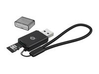 Conceptronic BIAN07B geheugenkaartlezer USB 3.2 Gen 1 (3.1 Gen 1) Type-A Zwart - thumbnail