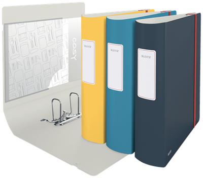 Ordner Leitz Cosy Active 180° 82mm PP A4 warm geel Ordner Leitz Cosy Active 180° 82mm PP A4 warm geel