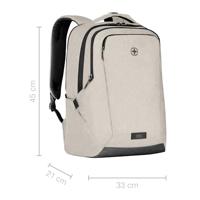 Wenger MX Professional Laptoprugzak Geschikt voor max. (laptop): 40,6 cm (16) Zand - thumbnail