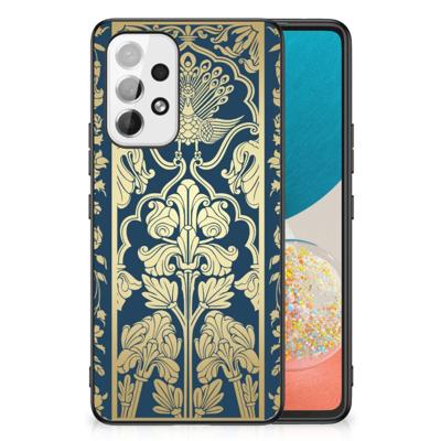 Samsung Galaxy A53 Bloemen Hoesje Beige Flowers Samsung Galaxy A53 Bloemen Hoesje Beige Flowers