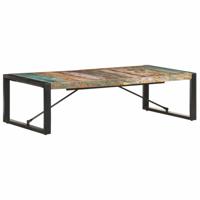 vidaXL Salontafel 140x70x40 cm massief gerecycled hout - thumbnail