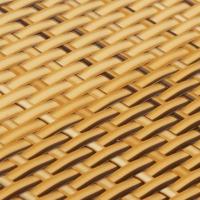 VidaXL Balkonschermen 5 st 255x19 cm poly rattan lichtbruin - thumbnail