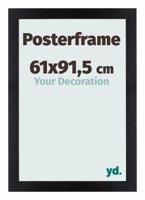Posterlijst 61x91,5cm Zwart Mat MDF Parma - thumbnail