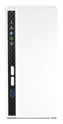 QNAP TS-233 data-opslag-server NAS Tower ARM Cortex-A55 2 GB 0 TB QNAP QTS Wit